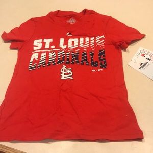 NWT girls St. Louis Cardinals t shirt size 7/8